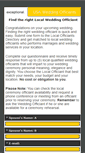 Mobile Screenshot of localofficiants.com