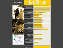 Tablet Screenshot of california.localofficiants.com